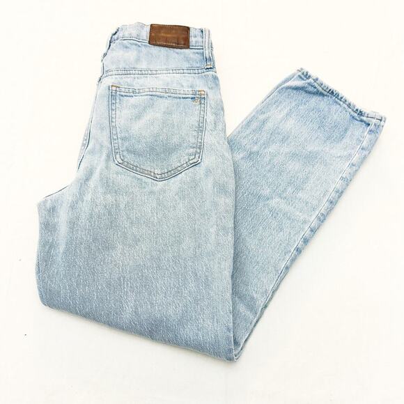 Madewell The Perfect Vintage Jean Light Wash Denim Zip Fly Size 25 - Picture 9 of 9